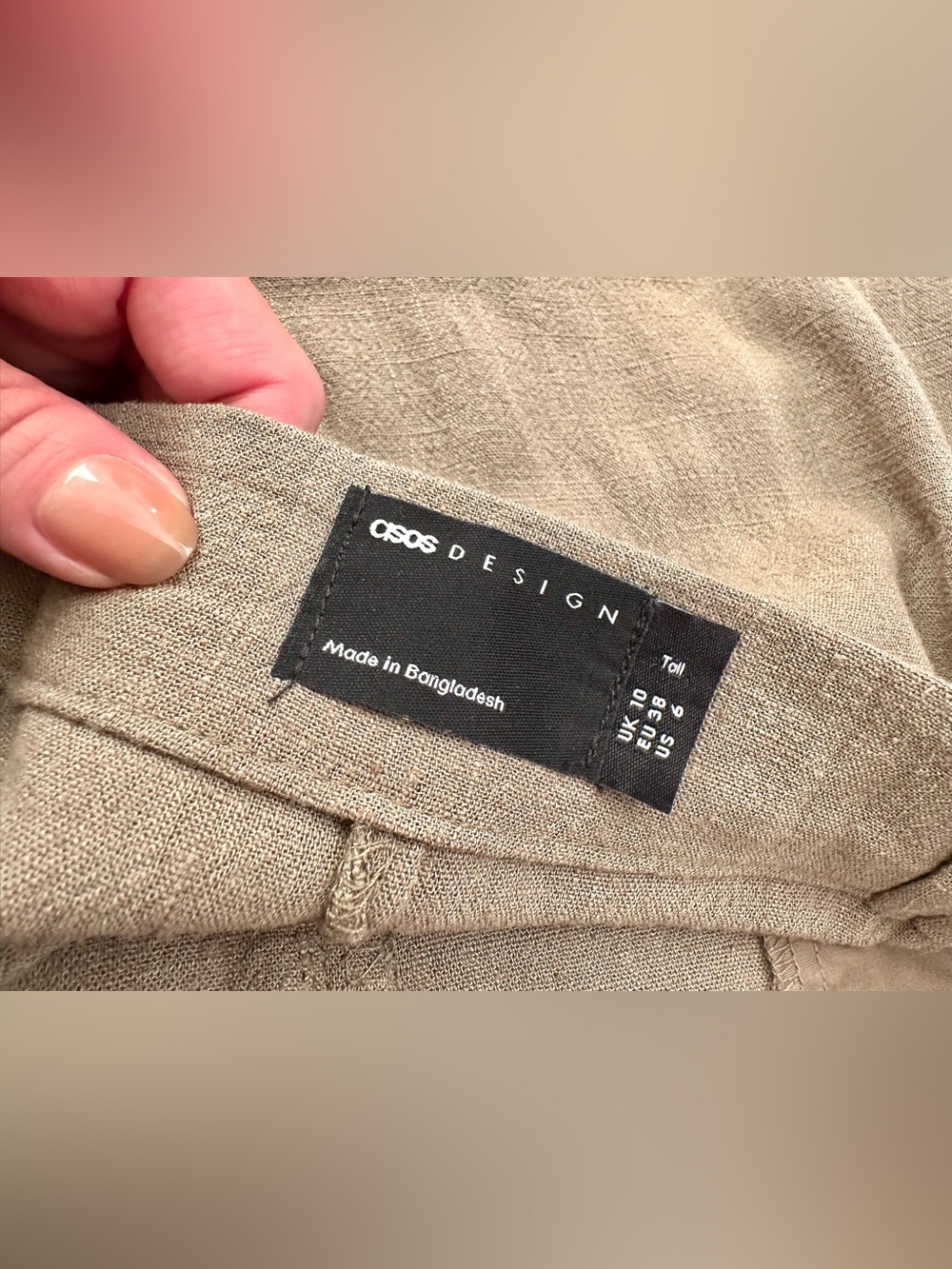 ASOS LINEN PANTS - Picture 13 of 15